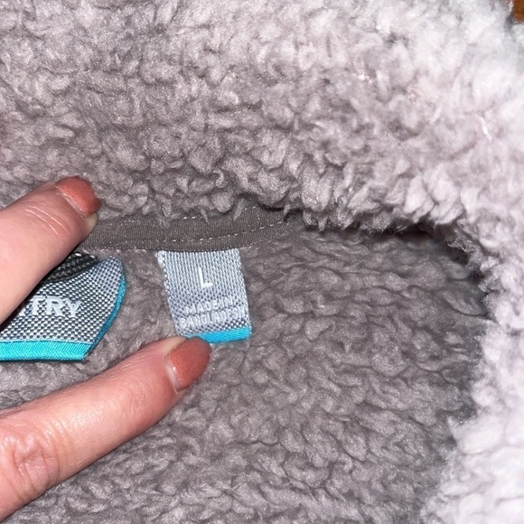 Free Country women’s grayish purple faux fur vest Size Large - Picture 7 of 10